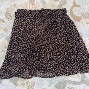 Hollister high rise tie skirt
